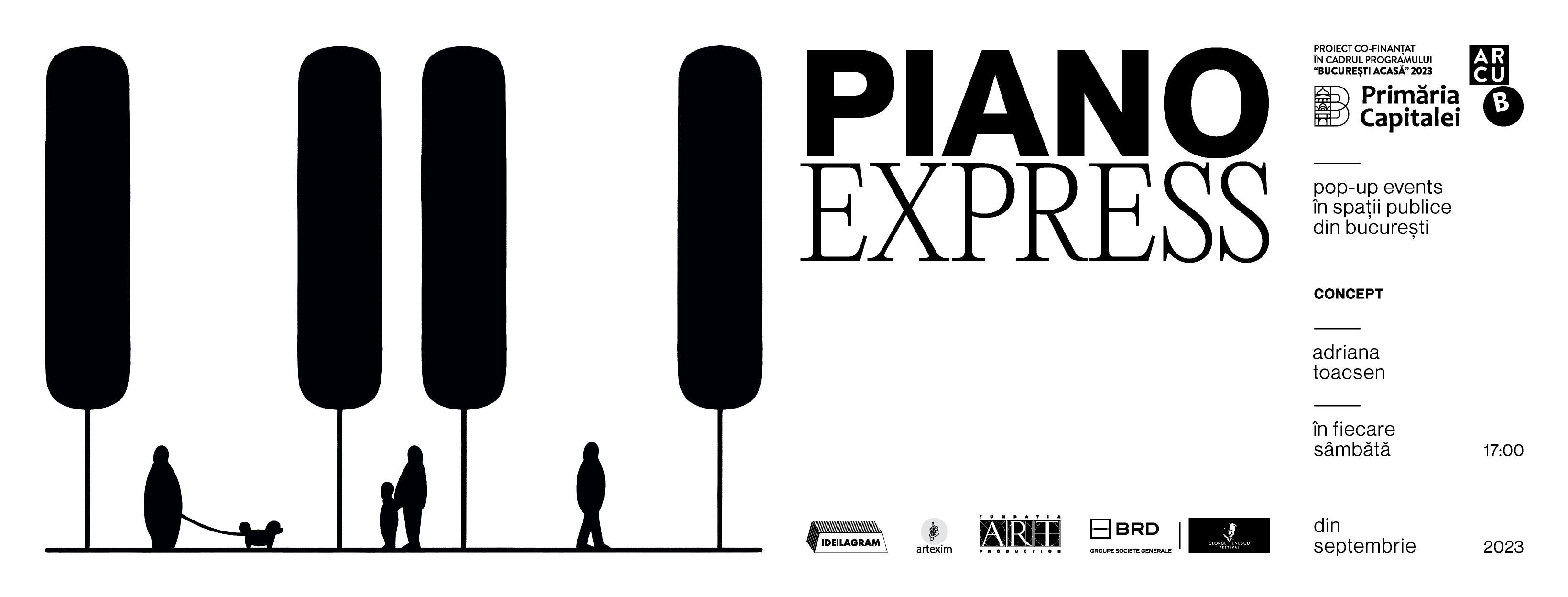 PIANO EXPRESS- SCURTE CONCERTE DE PIAN ÎN SPAȚII PUBLICE DIN BUCUREȘTI